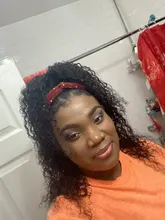 Vanlov brasileño agua Diadema con ondas Peluca de cabello humano sin costuras completa máquina pelucas de cabello humano Remy peluca y bufanda para las mujeres negras