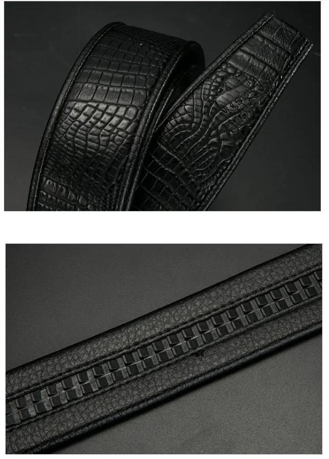 Мужской ремень из бычьей кожи с автоматической пряжкой Bison Denim N71330