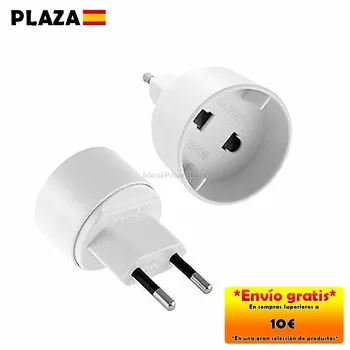 

Power Adapter for electrical plug, travel plug converter for EU to USA