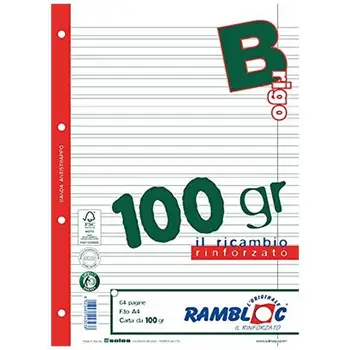 

Cf80ricambio White A4 100gr Rigo BRAMBLOC1.64