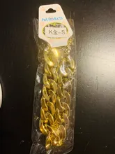 Necklace Pet-Accessories Photos-Props Cat-Chain Kitten Show-Off-Collar Gold Puppy Dogs