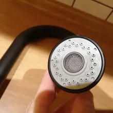 Grifo de cocina de un solo agujero, mezclador extraíble, pulverizador de corriente, cabezal cromado