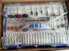 268PC Abrasive Rotary Tool Accessories Set Electric Mini Drill Bit Kit for Dremel Sanding