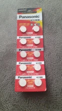 Panasonic-pila de botón LR1130 LR 1130, 1,5 V, 189 AG10, V10GA, L1131, SR1130W, SR1130, 389, LR54, SR54, 8 Uds.