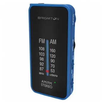 

Transistor Radio BRIGMTON BT224 Blue