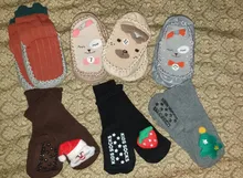 Newborn Baby Socks Anti Slip Socks for Baby Winter Warm Thick Baby Girls Boys Socks Christmas