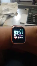 Reloj inteligente deportivo para hombre y mujer, pulsera con control del ritmo cardíaco, conexión para Android, 2020