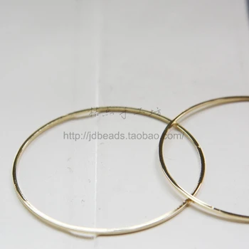 

Solid Brass Flat CLOSED Ring - Link - Loop 40x1mm (3072C)