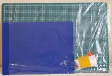 Tapete de corte de PVC A3 A4 5, banco de trabajo, almohadilla cortada de retales, costura Manual, cuchillo de grabado, tabla para cortar cuero, cubierta de un solo lado