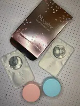 2 unids/par-lentillas de colores para ojos, lentillas de contacto para ojos de colores azul, marrón, coloridas, de belleza para ojo