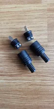 Adapters Connector Speaker Signal-Plug Power-Audio-Lamp Hifi 2-Pin Black 2pcs And