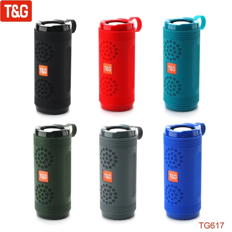 Портативная колонка T & G TG617 Беспроводная Bluetooth-колонка звуковая система 3D