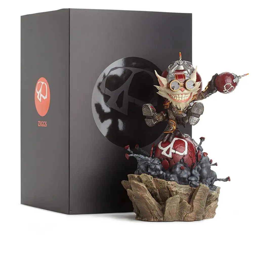 Официальная Коллекционная статуя League Of Legends Ziggs Unlocked XL (34.3 cm)| |