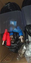 ANNKE-Cable de alimentación de vídeo BNC para CCTV, cámara AHD, DVR, sistema de seguridad, accesorios de vigilancia, 30M, 100 pies, color negro, 4 Uds. Por lote