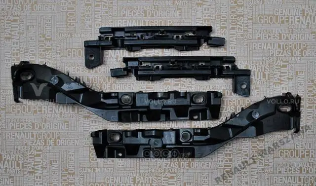 622904233R Renault КОМПЛ ДЕРЖАТЕЛЕЙ БАМПЕРА ПЕР 4ШТ(ПЛАС