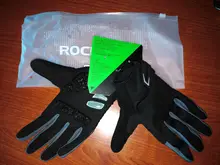 ROCKBROS-Guantes Térmicos para ciclismo, resistentes al viento, con pantalla táctil, cálidos, para invierno y otoño