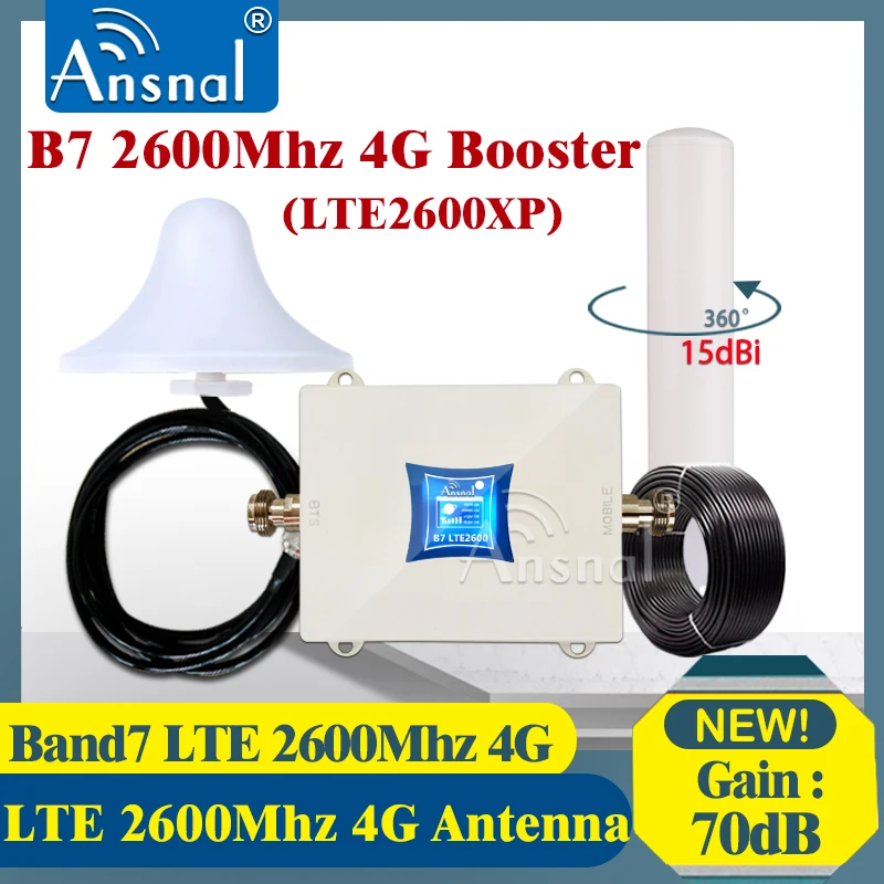 LTE 2600Mhz 4G Cellphone Cellular Booster Band7