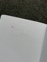 Agenda de papel A5 con puntos, tapa blanda de cuero, 160 páginas, papel blanco marfil, 100 GSM, cuaderno hecho a mano, 4,7