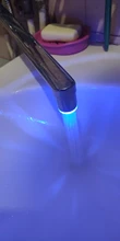 Nozzle Led-Head Water-Sprayer Light-Up KITCHEN-FAUCET-FILTER Access Bathroom for Shining