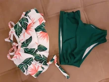 Swimsuit Girl Bikini Matching Baby Beach Family Biquini Kid Women Infantil