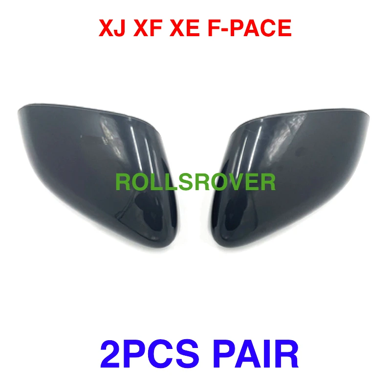 2pcs Left And Right Car Side Door Mirror Case Housing Cap For Jaguar Xj