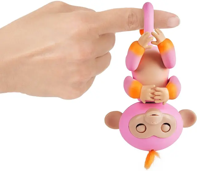 Finger Monkey Action Figure Fingertip Monkey Electronic Pets Smart Pet Interactive Toy For Children Gift Toys for Girl 4