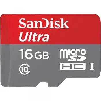 

Sandisk Ultra memory flash 16 GB MicroSDHC Class 10