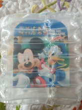 Pegatinas de dibujos animados de Disney, Elsa, Anna, Princesa Sofía, Mickey, extraíbles, juguetes, 200 hojas en caja