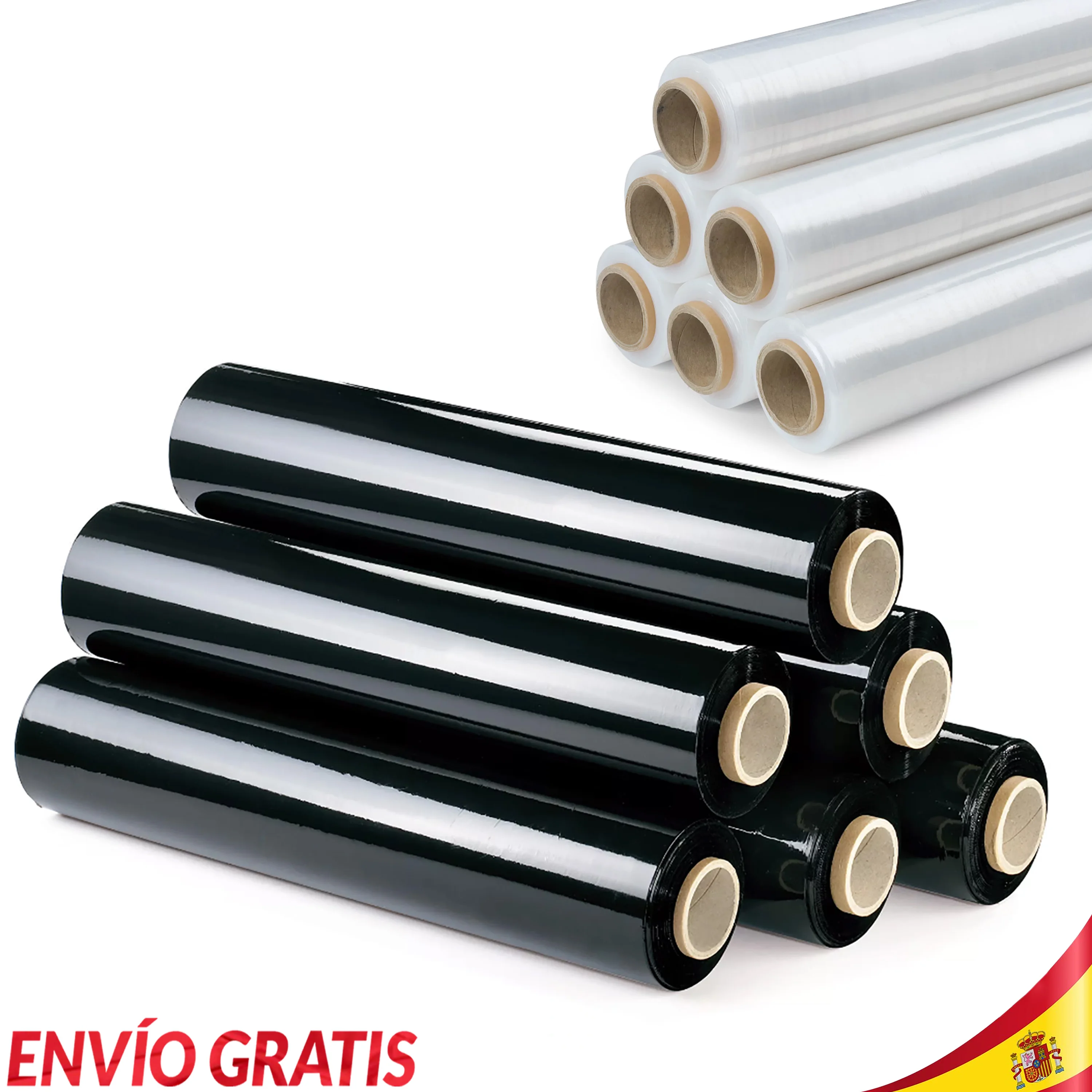 Pellicola Elasticizzata Nera Per Impacchettatrice Pellicola