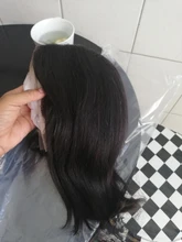 Brasileño recto Bob corto peluca con malla frontal Remy pelucas de cabello humano Color Natural 13x1 parte de encaje peluca Bob 150%