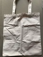 Bolso de compras de lona blanca, bolsa de hombro plegable Eco reutilizable, bolso grande de tela, bolsa de mano de algodón para bolsas de compra Mujer