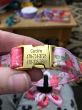 Dog-Accessories Collars Engraved Pet-Puppy Printed Custom Personalized Fashion Nylon