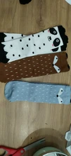 Bebé Calcetines de algodón Niño chica pierna alto rodilla grande y caliente corta de NIÑOS Calcetines niños calcetines de ratón de dibujos animados fox totoro estilo de patrón