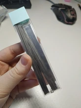 100 unids/caja 0,5/0,7mm grafito plomo 2B lápiz mecánico sustituir el plomo lápiz borrable escritura suave dibujo papelería