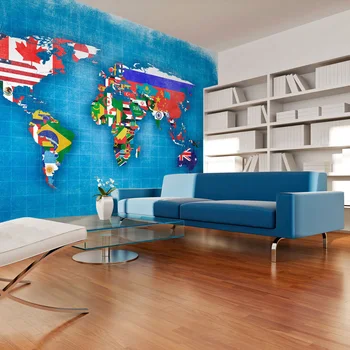 

Wall mural-Flags of countries - 350x270 cm