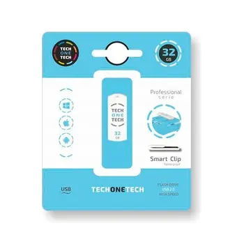 

PENDRIVE 32GB TECH ONE SMART CLIP