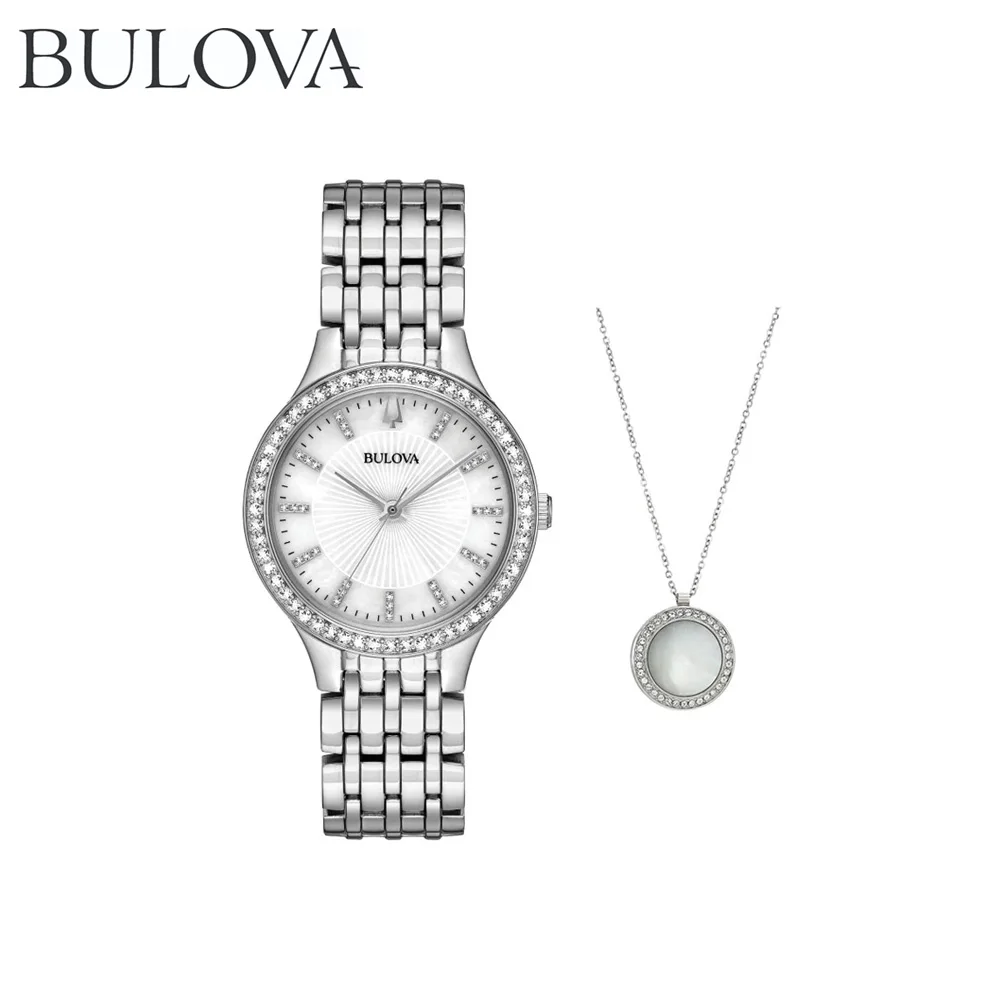 Наручные часы Bulova 96X146 женские кварцевые на браслете |