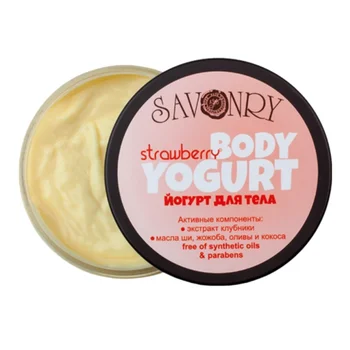 

Savonry yogurt for body strawberry mousse (Strawberry)