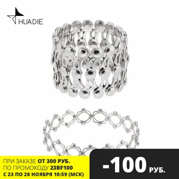 

HUADIE women's ring-bracelet. Unusual ring transformer bracelet 2 in 1. Fashion jewellery. Trend 2020
