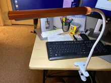 Equipo de iluminación de maquillaje, lámpara de tatuaje mejorada con abrazadera, lámpara LED USB fría, Luz Portátil de escritorio, herramienta salón de belleza