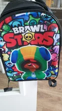 Brawling-mochila de dibujos animados de star Game Leon, Bolsa Escolar de juguete de alta capacidad de nailon, impermeable, bolsa de viaje, mochila de acción de dibujos animados