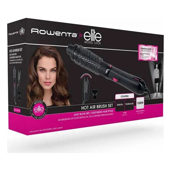 Щетка для укладки Rowenta CF7812 360 ° 1200 Вт черный