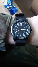 Air Force-reloj con correa de nailon para hombre, cronógrafo deportivo de cuarzo con pantalla de 24H para exteriores