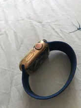 Correa de bucle Solo para Apple Watch, banda de 44mm y 40mm para iWatch de 38mm y 42mm, pulsera de silicona elástica para Apple watch Series 5 3 4 SE 6