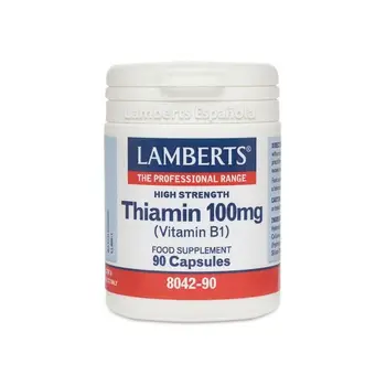 

Thiamine (Vit B1) - 90 capsules [Lamberts]