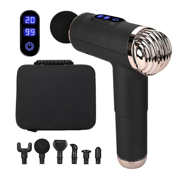 

Fascia Gun LCD Display Electric Muscle Massager 20 Frequency Muscle Relaxation Instrument Fitness Massager Pain Relief