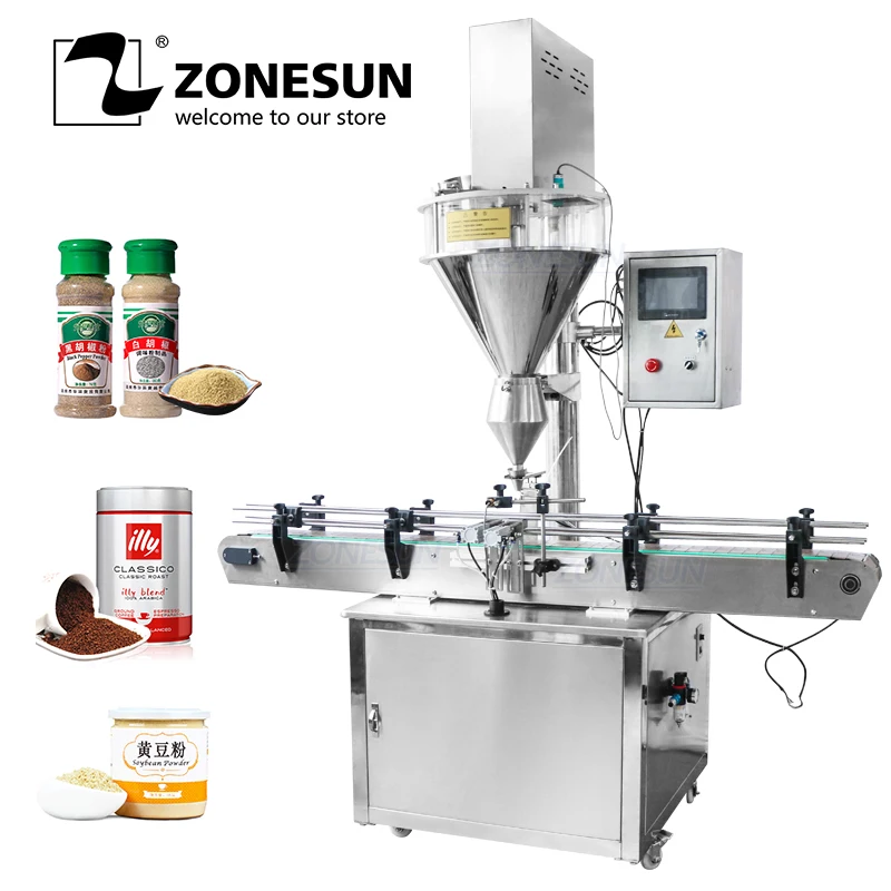ZONESUN автоматическая машина для розлива оловянных алюминиевых банок кофейных