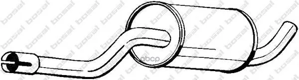 Глушитель Центральный Bosal арт. 235-017