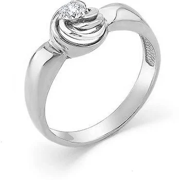 

Master brilliant ring with 1 white gold diamond