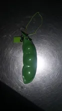 Juguete para apretar Infinite Edamame, llavero de guisantes, hoyuelos, juguetes antiestrés de descompresión